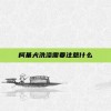 柯基犬洗澡需要注意什么