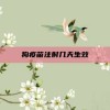 狗疫苗注射几天生效