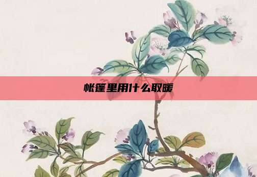 帐篷里用什么取暖