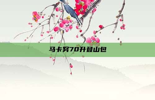 马卡努70升登山包