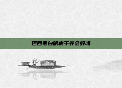 巴西龟白眼病干养会好吗
