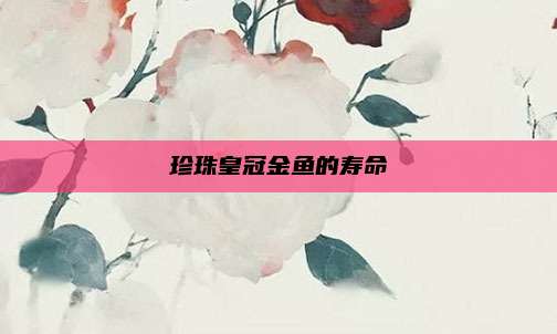 珍珠皇冠金鱼的寿命